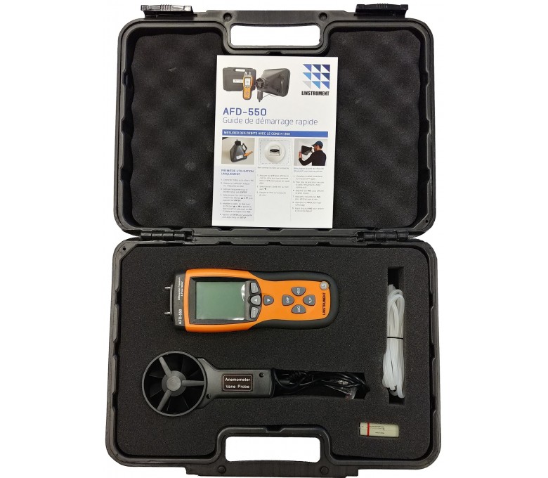Combo  Anémomètre - Manomètre