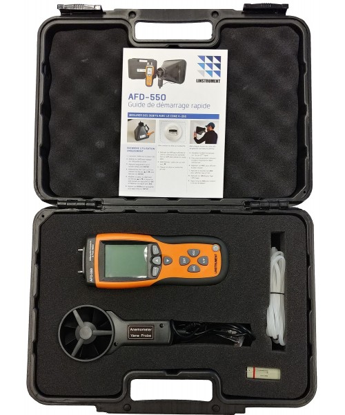 Combo  Anémomètre - Manomètre