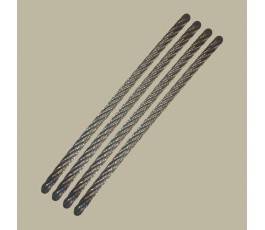 Jeu de 4 Brins ACIER lg 200 mm pour hérisson RO-15A