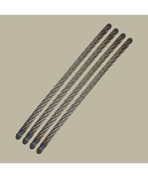 Jeu de 4 Brins ACIER lg 200 mm pour hérisson RO-15A