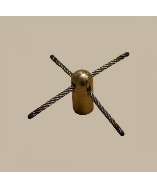 Hérisson 4 Brins INOX 316L Ø 100 mm pour chaudières Tubulaires