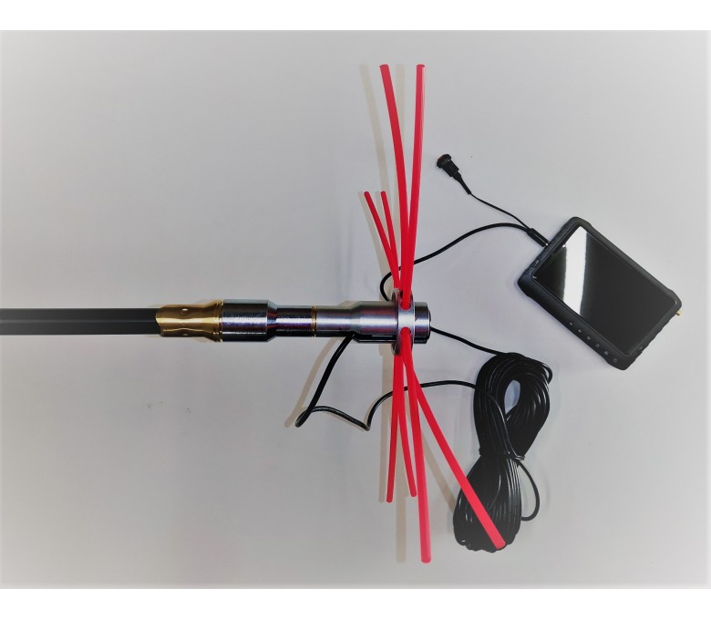 Caméra filaire et wifi pour le contrôle des tubages et conduits