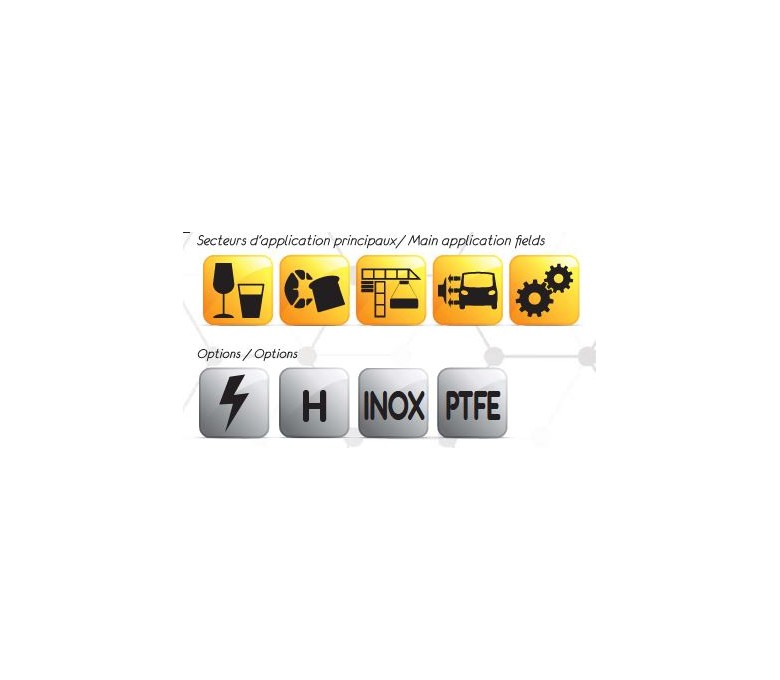 Aspirateur 3450W - 2500 mm/CE - 60 litres