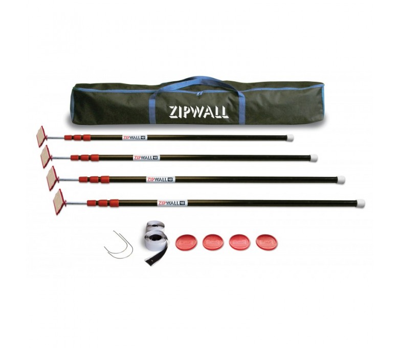 Kit 4 perches télescopiques 3m