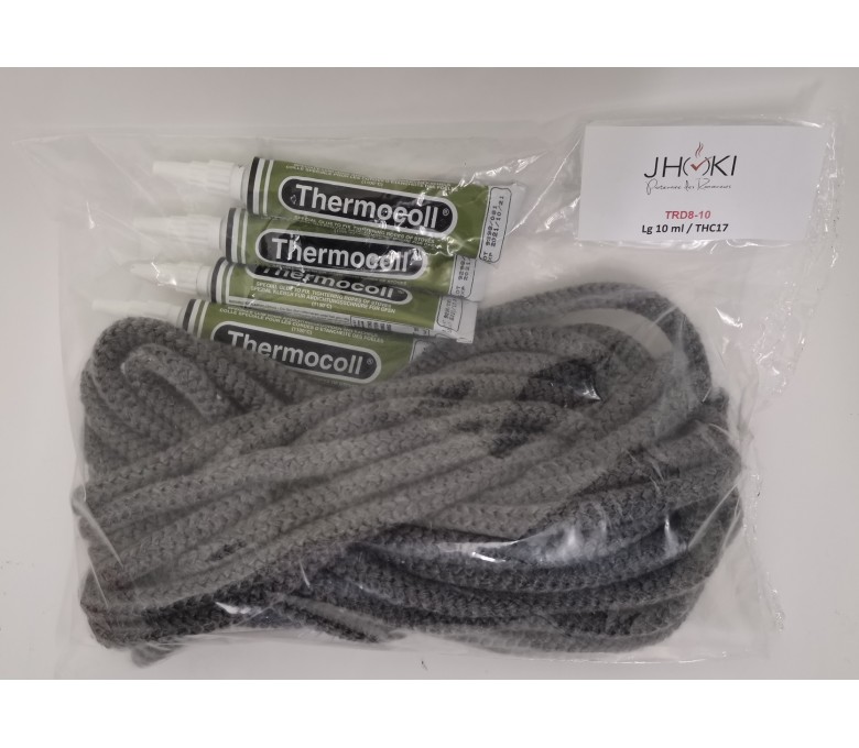 Kit Tresse tricotée en fibre de verre Ø 9 mm- 10 ml- 4x THC17