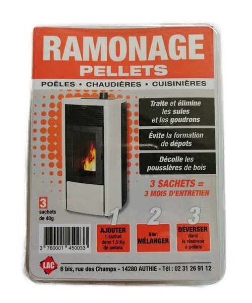 Ramonage PELLETS (blister de 3 sachets)