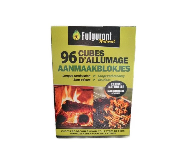 Cube d'allumage  (boite de 96 cubes)