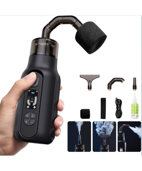 MACHINE A FUMEE PORTABLE SUR BATTERIE AVEC TELECOMMANDE A DISTANCE SANS FIL