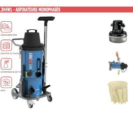 JHW1 - ASPIRATEURS MONOPHASÉS