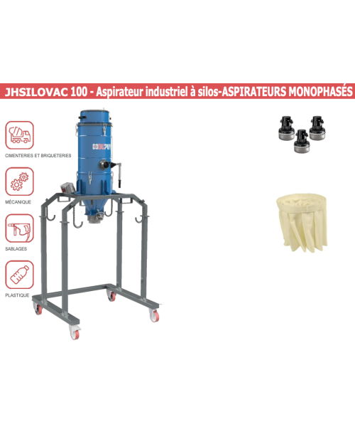 JHSILOVAC100 - Aspirateur à silos