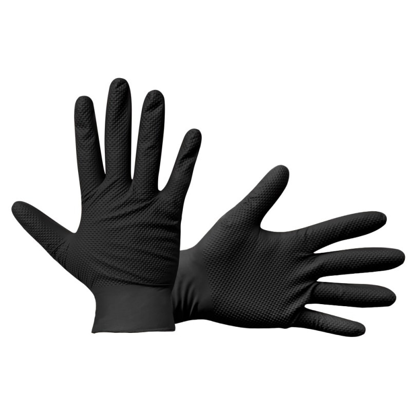 Gants Nitrile-Diamant Boite de 50 pièces
