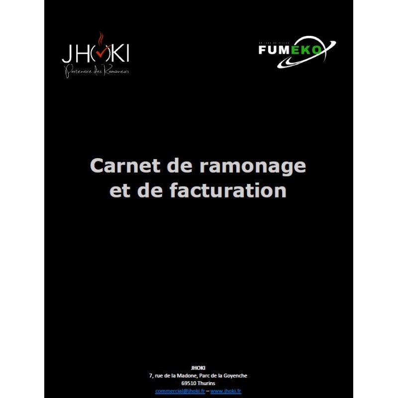 Carnet de Ramonage et facturation 2026 suivant décret 2023-0641