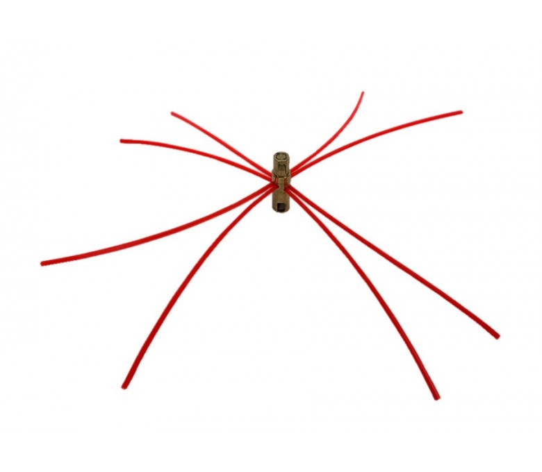 Hérisson 2 en 1 (centrage et ramonage) Ø 450 mm pour cannes 8 et 10 mm