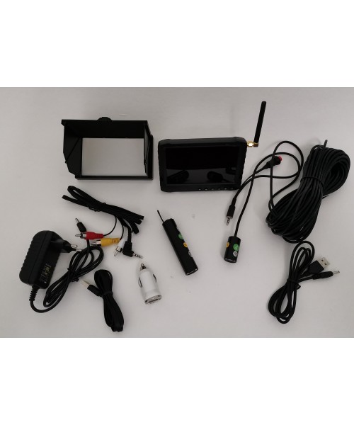 Caméra filaire et wifi pour le contrôle des tubages et conduits