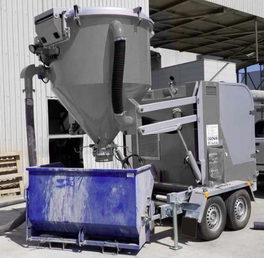 Aspirateurs sur remorque de 25Kw à 55Kw