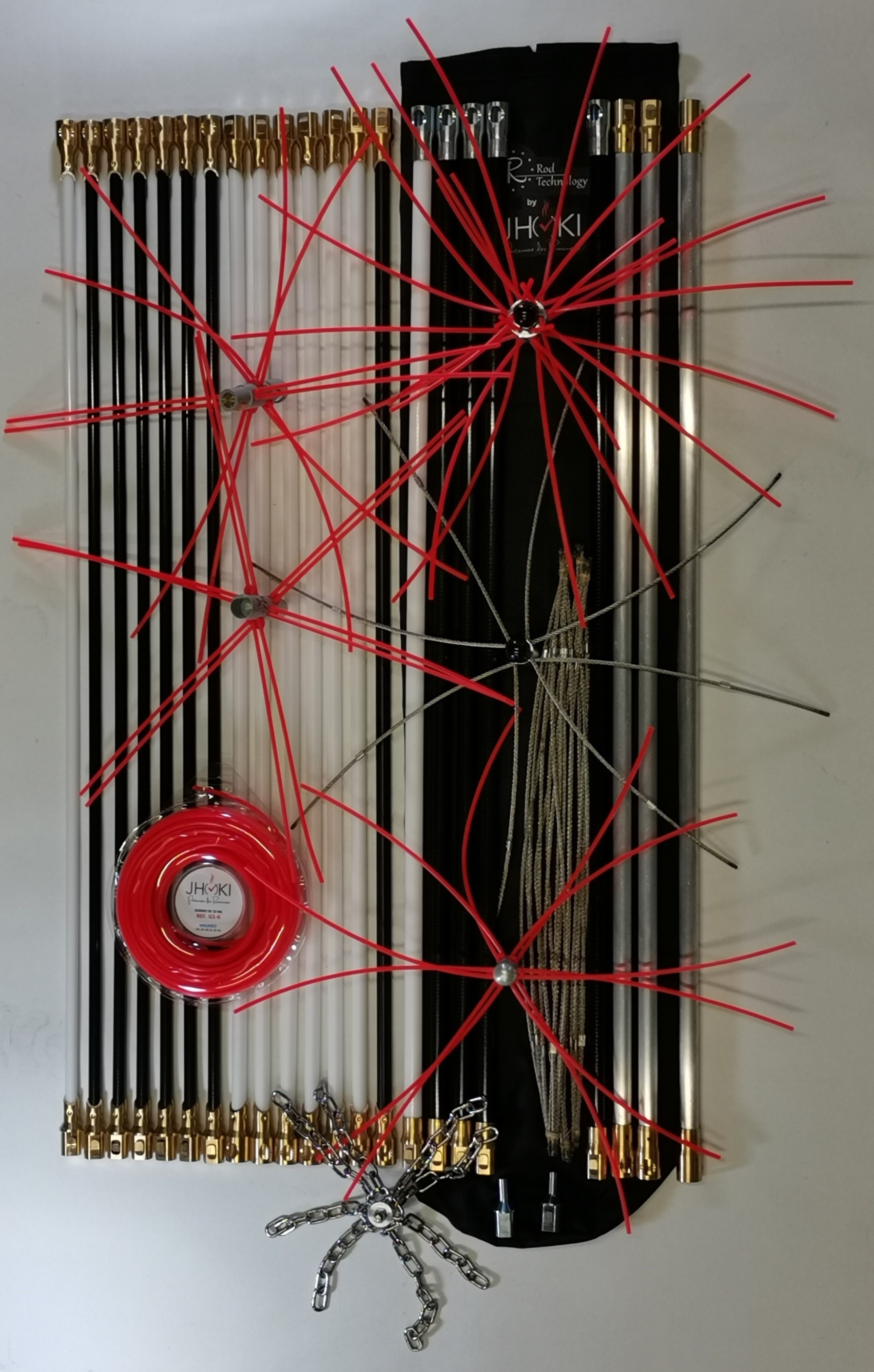 Ramonage - débistrage rotatif