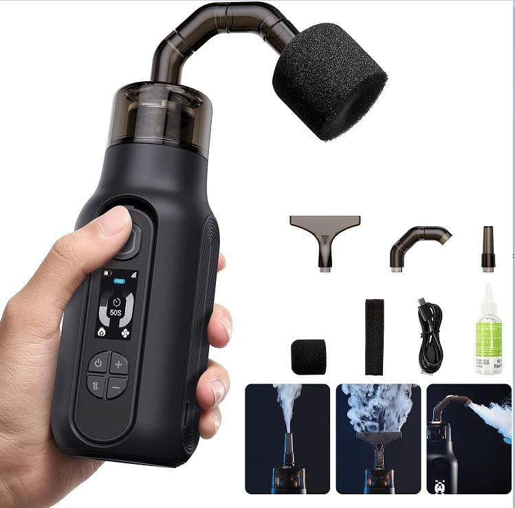 MACHINE A FUMEE PORTABLE SUR BATTERIE AVEC TELECOMMANDE A DISTANCE SANS FIL